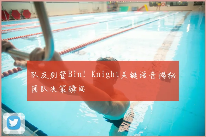 队友别管Bin!Knight关键语音揭秘团队决策瞬间