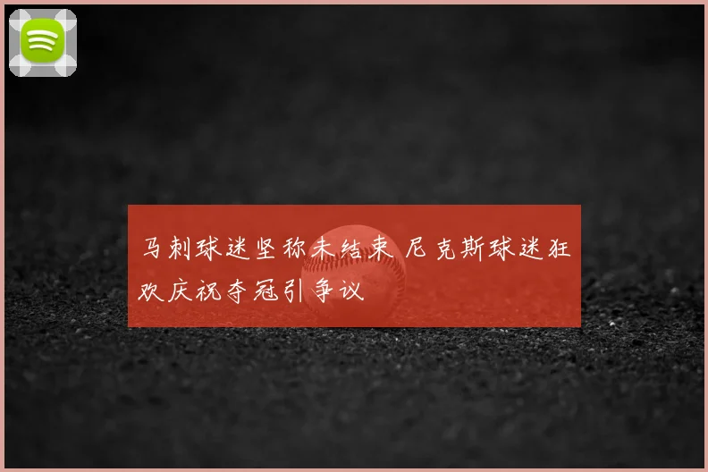 马刺球迷坚称未结束 尼克斯球迷狂欢庆祝夺冠引争议